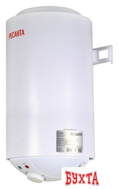 Накопительный электрический водонагреватель Ресанта ВН-15КН