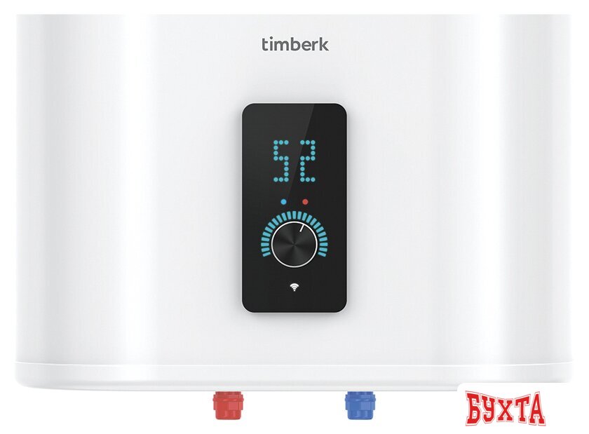 Накопительный электрический водонагреватель Timberk Home Intellect T-WSS80-N77-U-WF