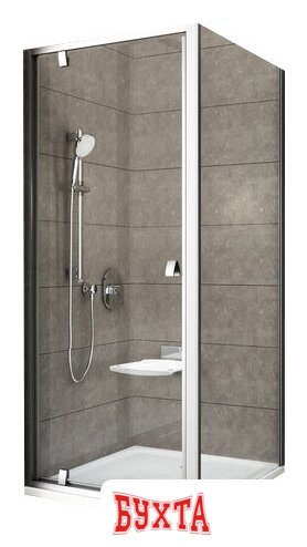 Душевой уголок Ravak Pivot PDOP2+PPS 110x80 (черный/прозрачный)