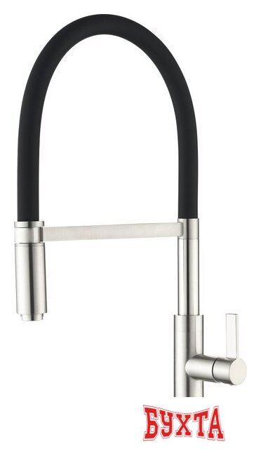 Кухонная мойка Aquasanita AIR 100 X + cмеситель AquaSanita 7003 002 steel