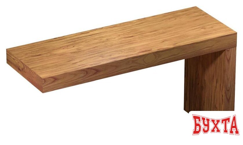 Мебель для ванных комнат Wellsee Genuine Tree 162012001, 140 см (столешница, опора 1 шт)