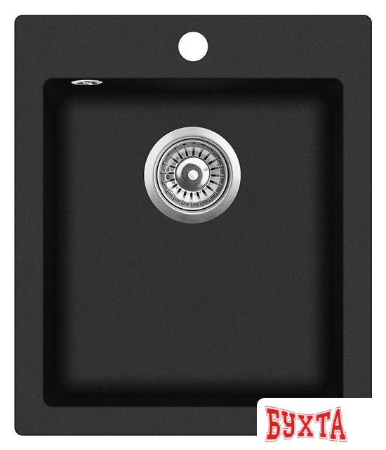 Кухонная мойка Aquasanita Simplex SQS100W (black metallic 601)