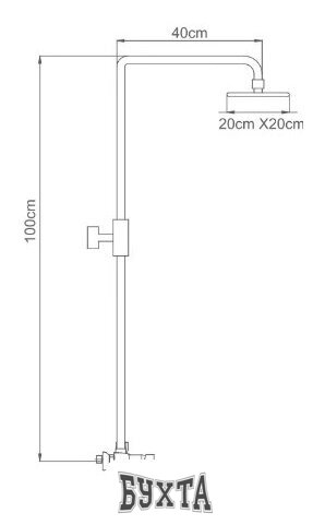 Душевая система  Ledeme L2409-1