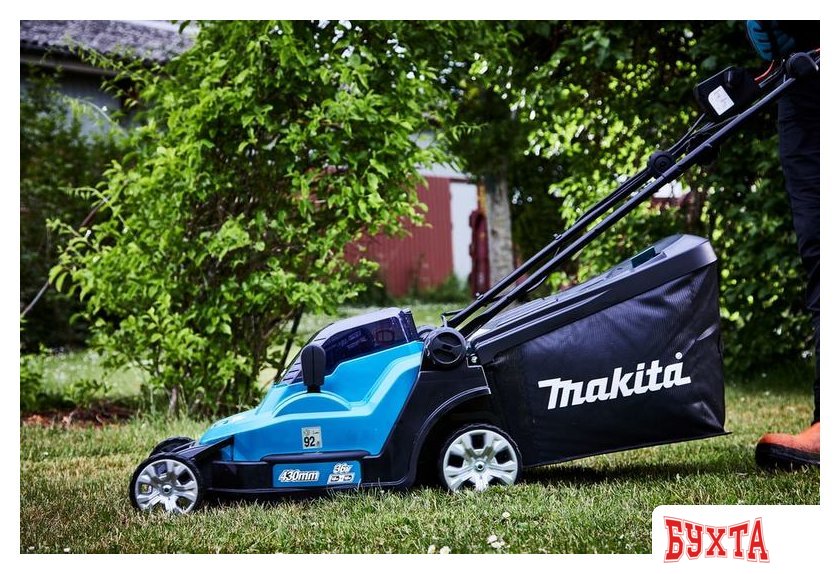 Газонокосилка Makita DLM432CT2 (с 2-мя АКБ)