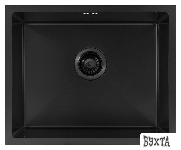 Кухонная мойка ARFEKA ECO AR 550*450 BLACK PVD NANO