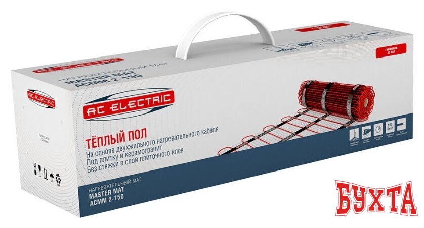 Нагревательный мат AC Electric Master Mat ACMM 2-150-9