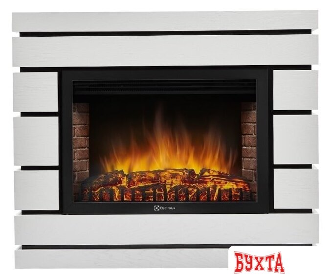 Портал Firelight Moderno 25 (шпон белый дуб)