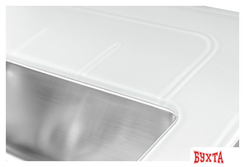 Кухонная мойка ZorG GS 7850-2 (белый)