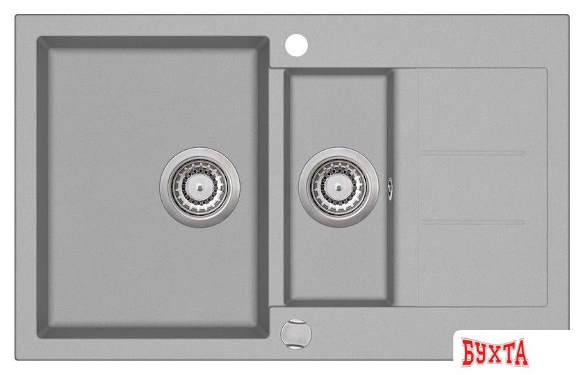 Кухонная мойка Aquasanita Tesa SQT151AW (argent 220)
