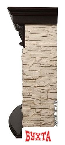 Портал Firelight Torre 25S (камень слоновая кость/шпон венге)