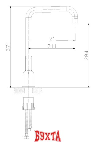 Смеситель Lemark EXPERT LM5073S