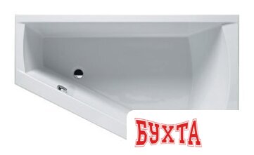 Ванна Riho Geta 170x90 BA88005 (правая, с ножками и экраном)