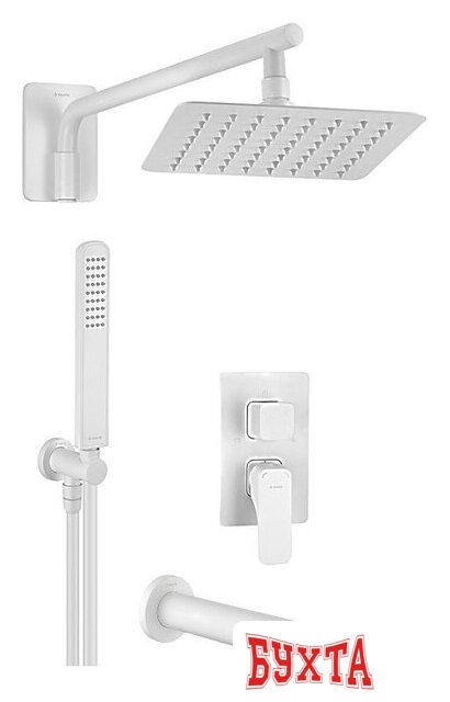 Душевая система  Deante Hiacynt Bianco-1