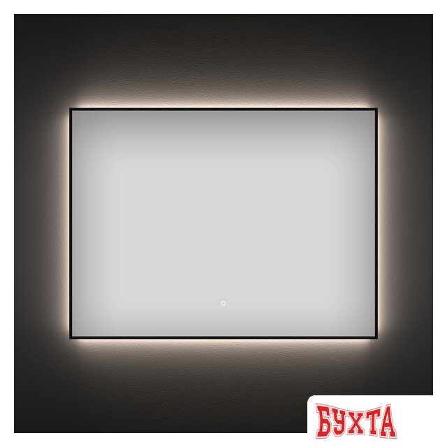 Мебель для ванных комнат Wellsee Зеркало с фоновой LED-подсветкой 7 Rays' Spectrum 172201050, 120 х 70 см (с сенсором и регулировкой яркости освещения)