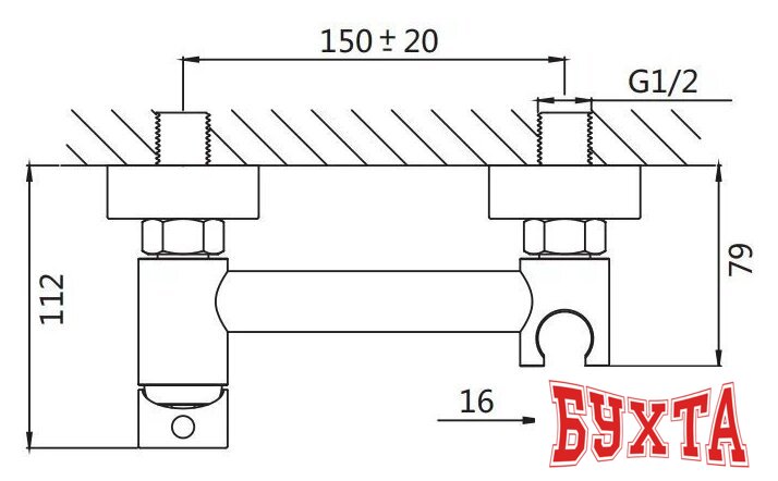 Гигиенический душ Shevanik S107T