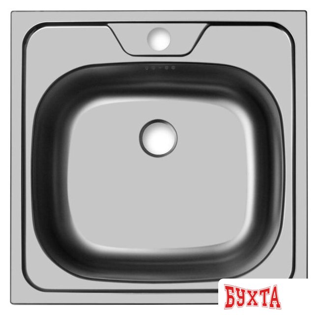 Кухонная мойка Ukinox Классика CLM480.480 ---4C 0C