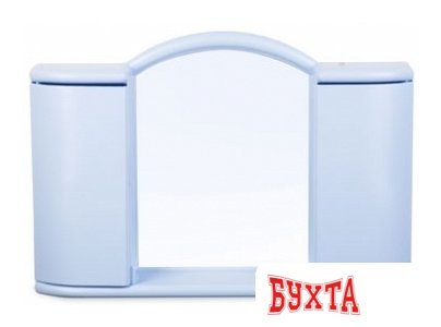 Мебель для ванных комнат Berossi Шкаф с зеркалом Argo (светло-голубой)