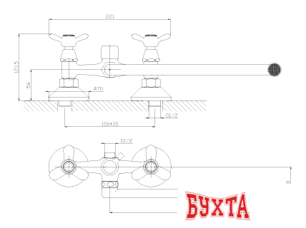 Смеситель Rossinka Silvermix Q02-80