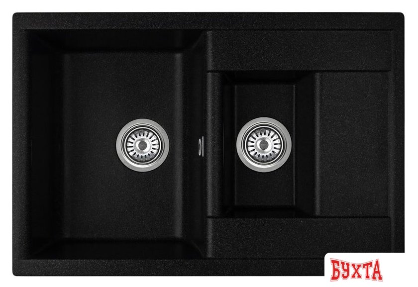 Кухонная мойка Gran-Stone GS-21K (308 черный)