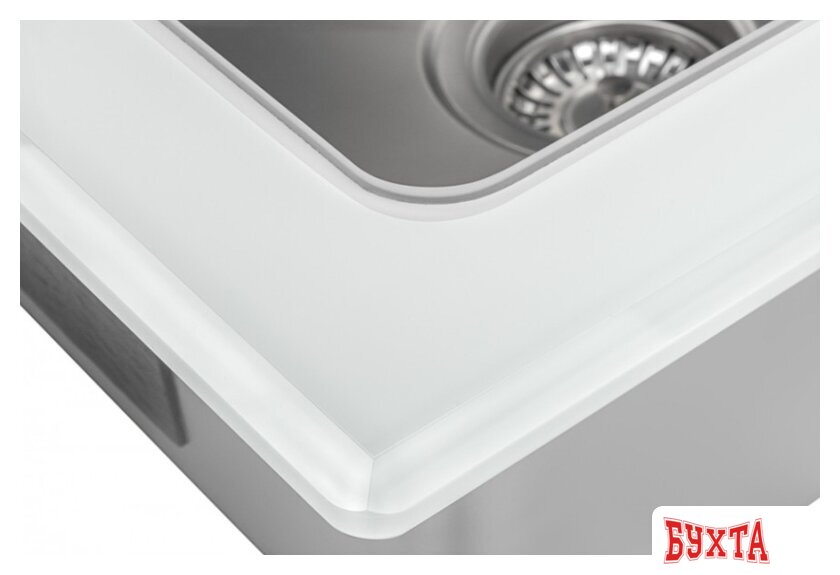 Кухонная мойка ZorG GS 6750-2 (белый)