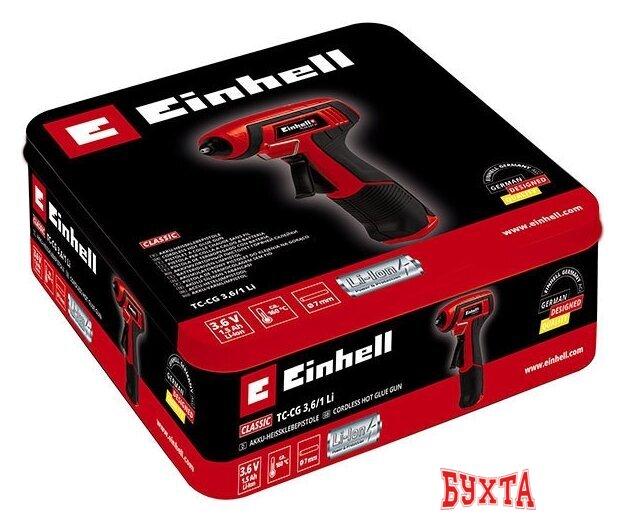 Термоклеевой пистолет Einhell TC-CG 3.6/1 Li