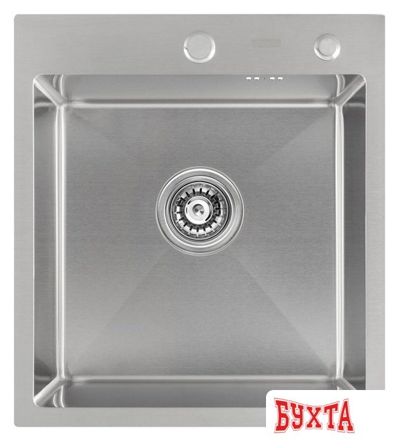Кухонная мойка ARFEKA ECO AR 450*500 + cмеситель GEMINIA SATIN