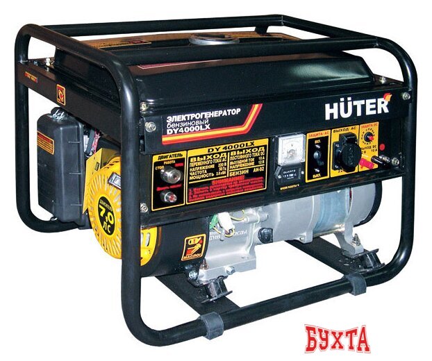 Бензиновый генератор Huter DY4000LX