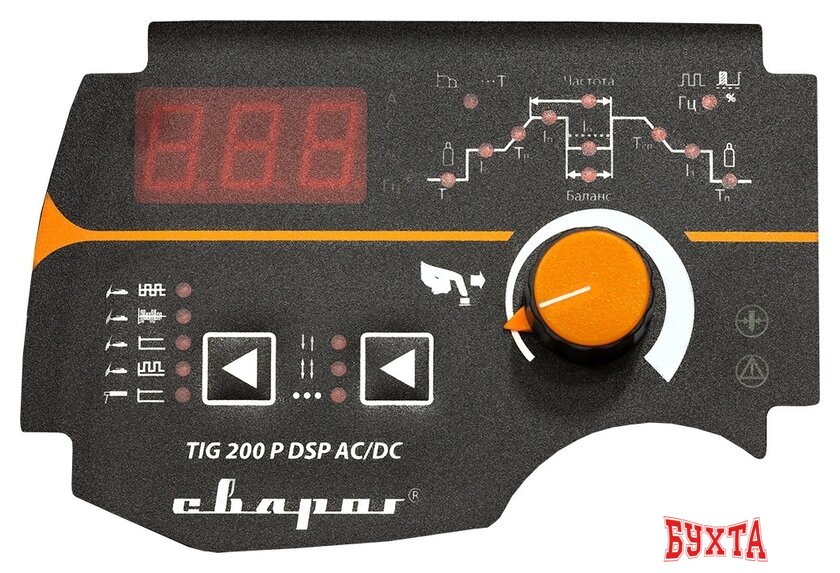 Сварочный инвертор Сварог Pro TIG 200 P DSP AC/DC (E201)