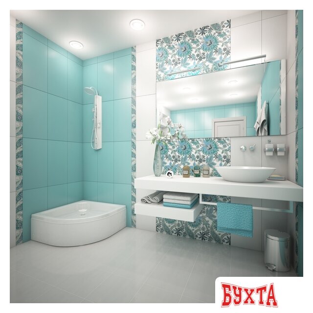 Душевой поддон Метакам Classic S 90x90 АПS_011741 (закругленный)