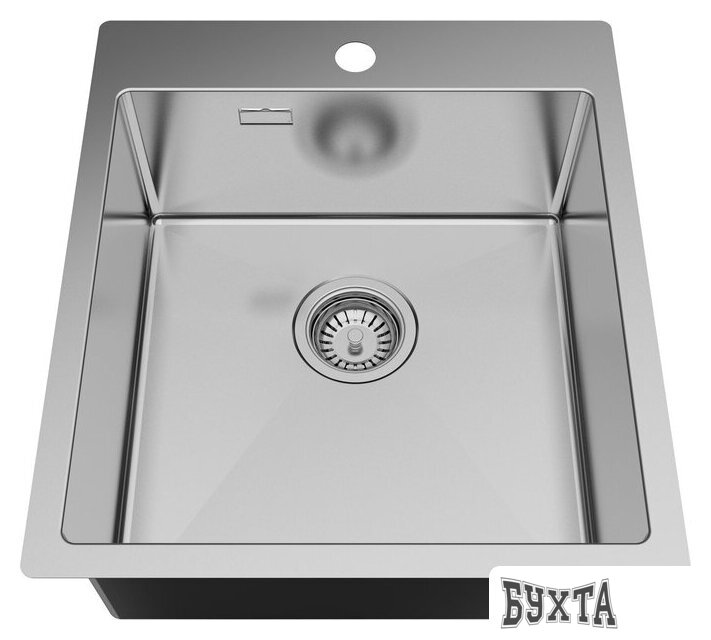 Кухонная мойка Aquasanita AIR 100 X + cмеситель AquaSanita 7763 002 steel
