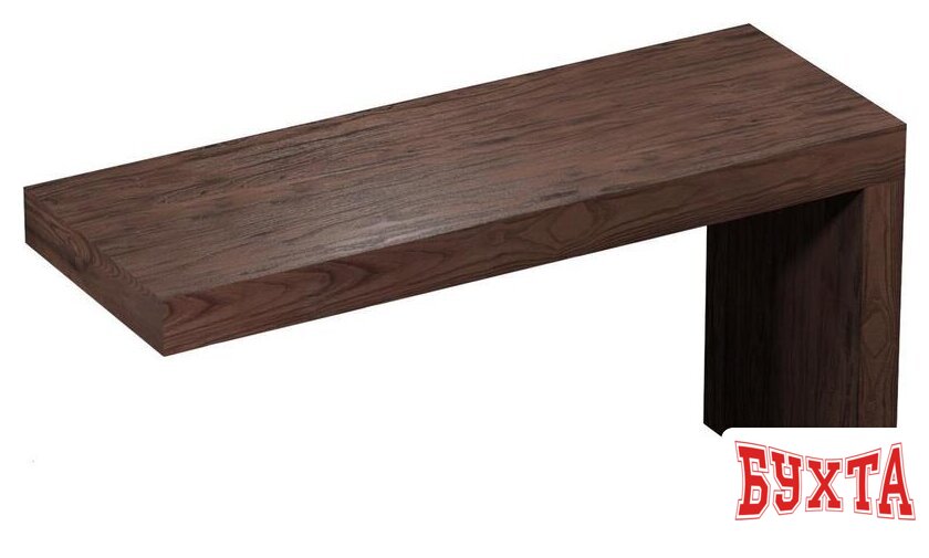 Мебель для ванных комнат Wellsee Genuine Tree 162015001, 120 см (столешница, опора 1 шт)