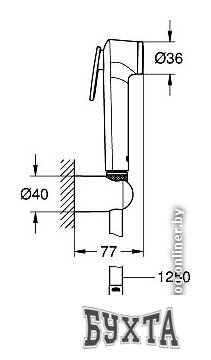 Гигиенический душ Grohe Tempesta-F Trigger Spray 30 26356IL0