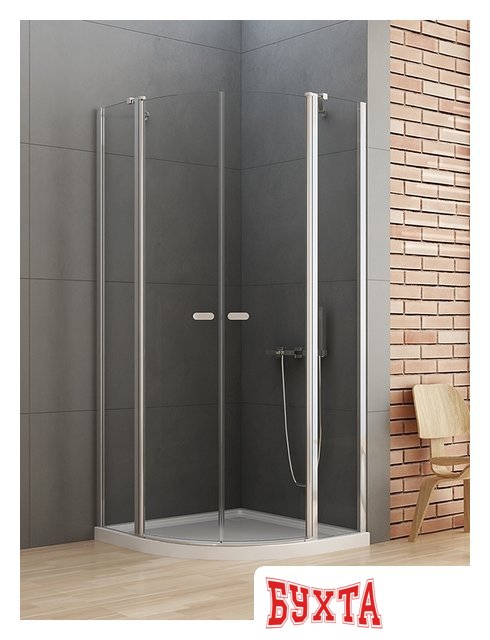 Душевой уголок NEW TRENDY New Soleo 80x80 K-0418