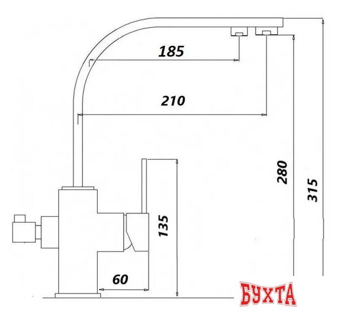 Унитаз подвесной Roxen Antares Black в комплекте с инсталляцией StounFix Slim 6 в 1 964909 (кнопка: белое стекло)