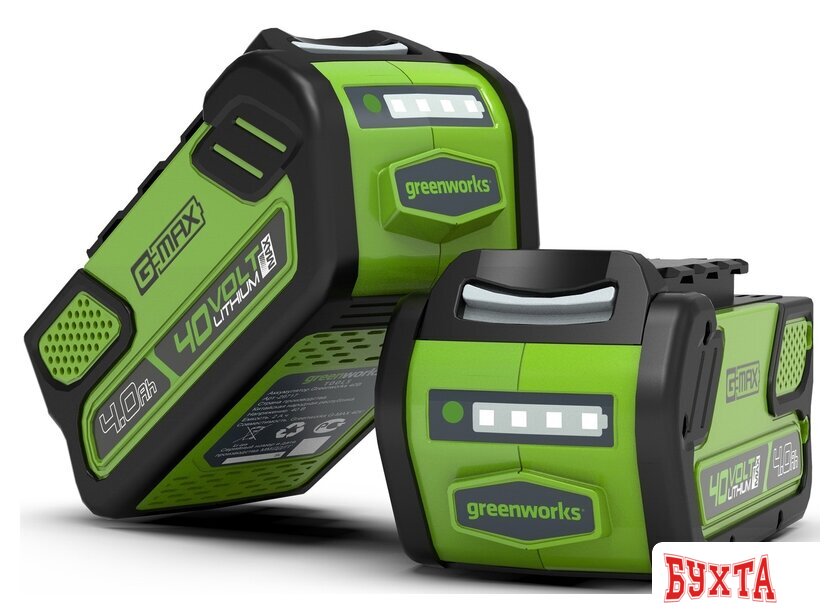 Аккумулятор Greenworks G40B4 (40В/4 Ah)