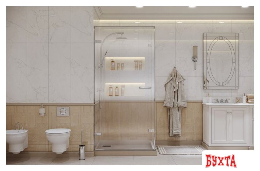 Душевой уголок Ambassador Set 10011102L-ST4