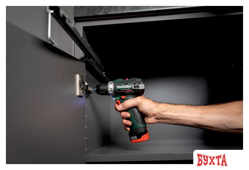 Дрель-шуруповерт Metabo PowerMaxx BS BL 601721500 (с 2-мя АКБ, кейс)