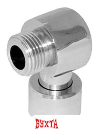 Соединитель Gloss & Reiter Угловой 1/2"х1/2" г/ш 751SCH0404 (хром)