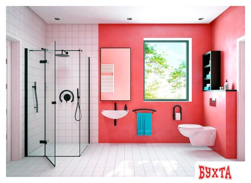 Душевой уголок Deante Arnika 100x90 KQA 047P