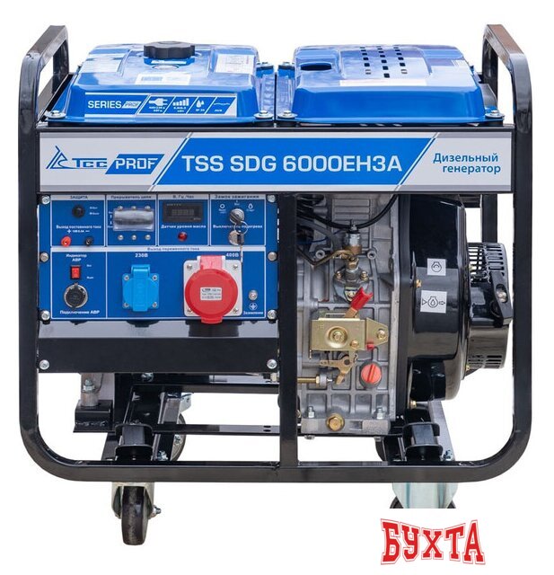 Дизельный генератор ТСС SDG 6000EH3A