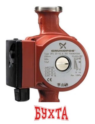 Циркуляционный насос Grundfos UPS 25-60 N 180