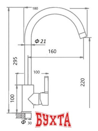 Смеситель Wisent WP40240