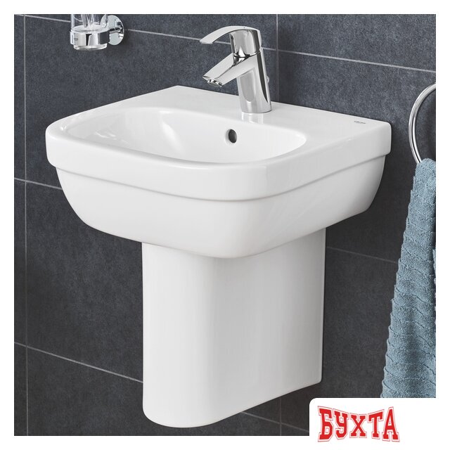 Умывальник Grohe 3932400H с гигиеническим покрытием 44.9x39.6