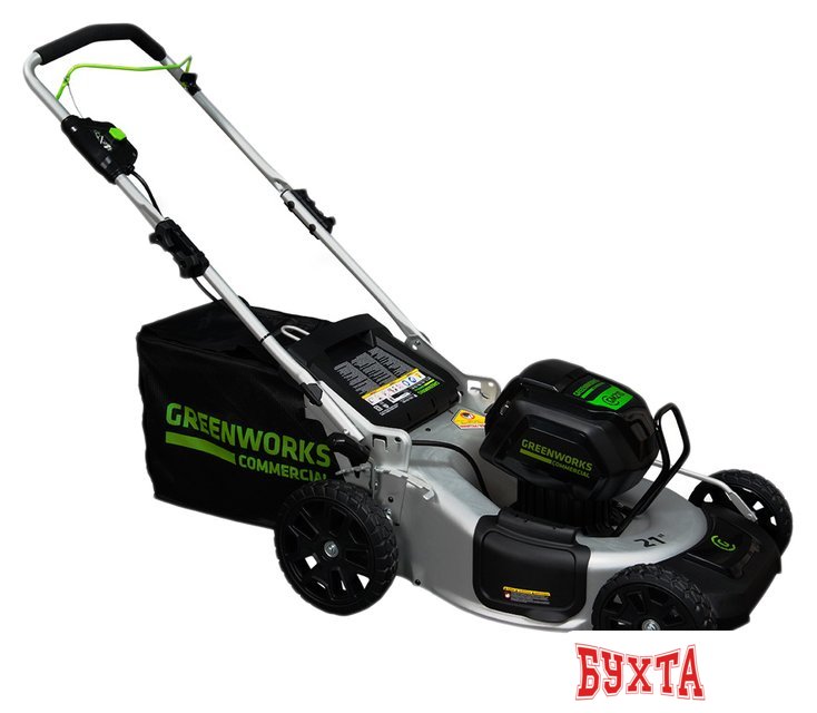Газонокосилка Greenworks GD82LM51 (без АКБ)