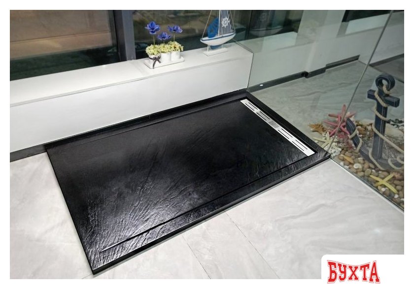 Душевой поддон WeltWasser TRS 12080 Stone-BL 120x80