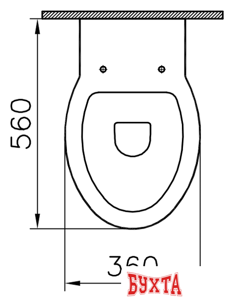 Унитаз Vitra Sunrise (5384B003-0075)