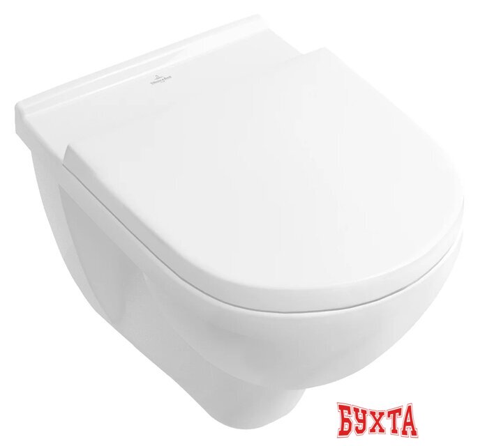 Унитаз подвесной Villeroy & Boch O.novo 5660HRR1 Ceramic Plus