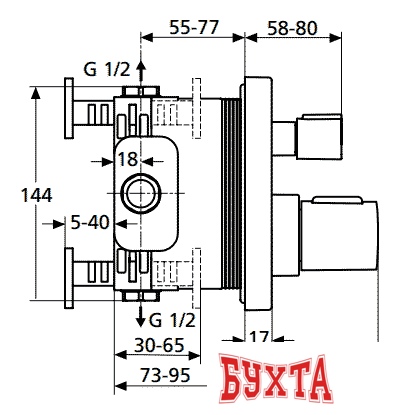 Смесители Ideal Standard CeraTherm A 5620 AA