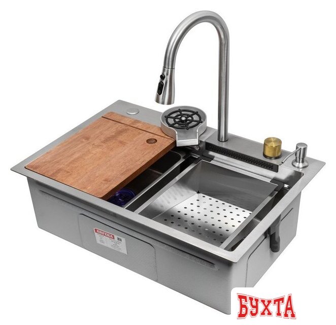 Кухонная мойка ARFEKA ECO AR 680*450 Satin