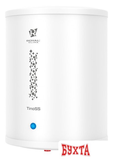 Накопительный электрический водонагреватель над мойкой Royal Clima TinoSS RWH-TS10-RS